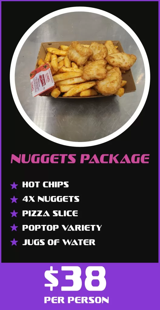 nuggets package for elite parties at Airborn