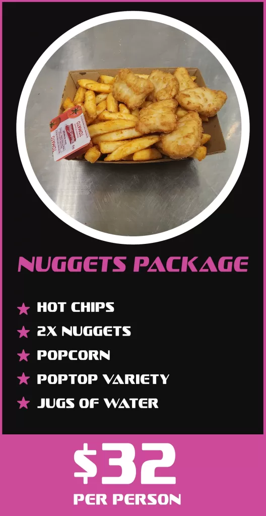 nuggets package for a Junior Party